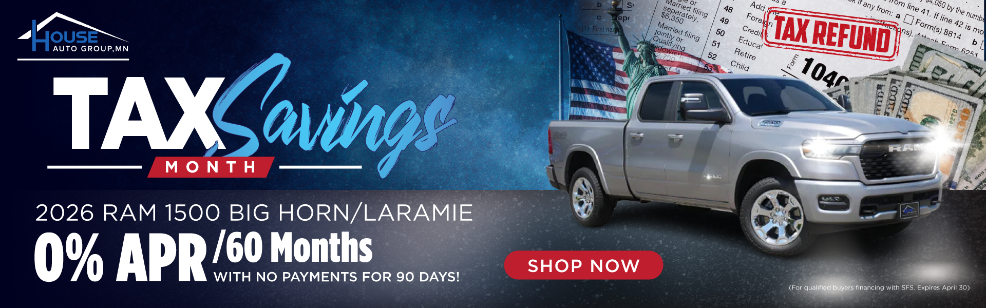 2026 Ram 1500 Big Horn/Laramie - 0% APR / 60 Months