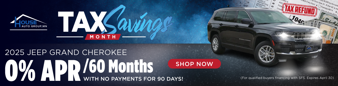 2025 Jeep Grand Cherokee - 0% APR / 60 Months with NO PAYMENTS For 90 Days! 