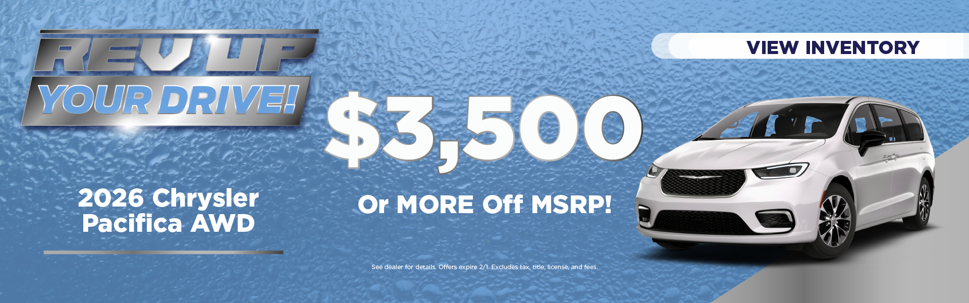 2026 Chrysler Pacifica AWD