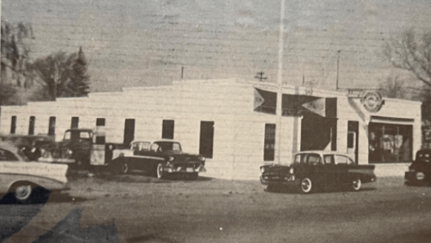 Old Photograph of House Chrysler Dodge Jeep Ram in Red Wing MN