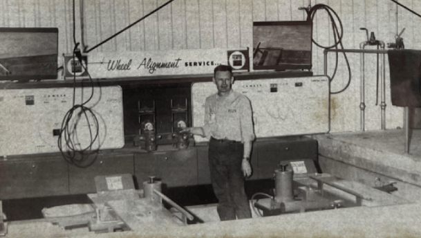 Old Photograph of House Chrysler Dodge Jeep Ram in Red Wing MN