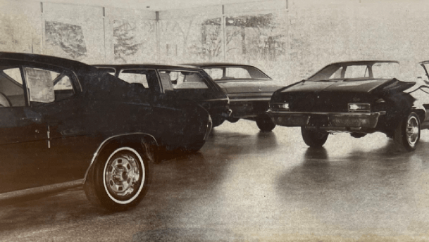 Old Photograph of House Chrysler Dodge Jeep Ram in Red Wing MN