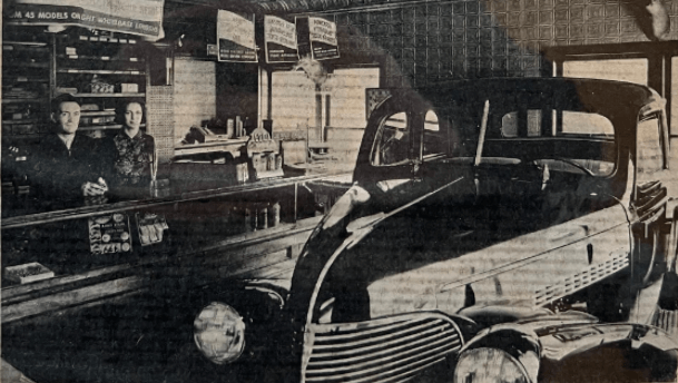 Old Photograph of House Chrysler Dodge Jeep Ram in Red Wing MN