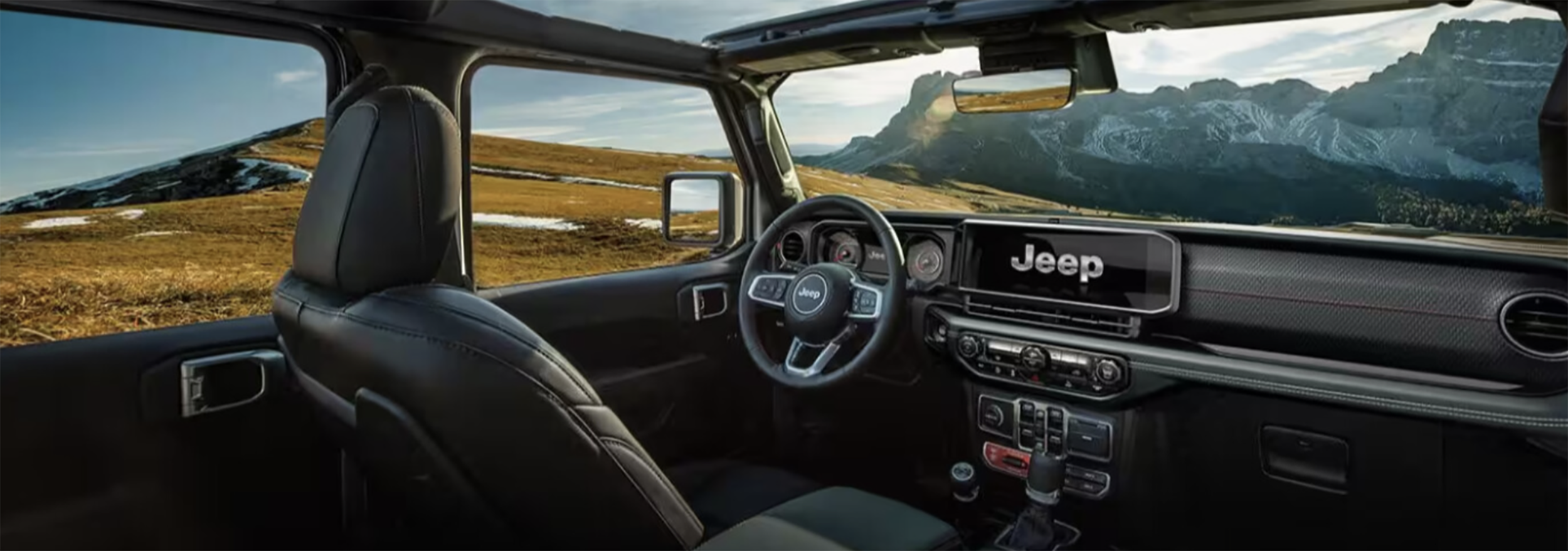 2025 Ford Wrangler interior