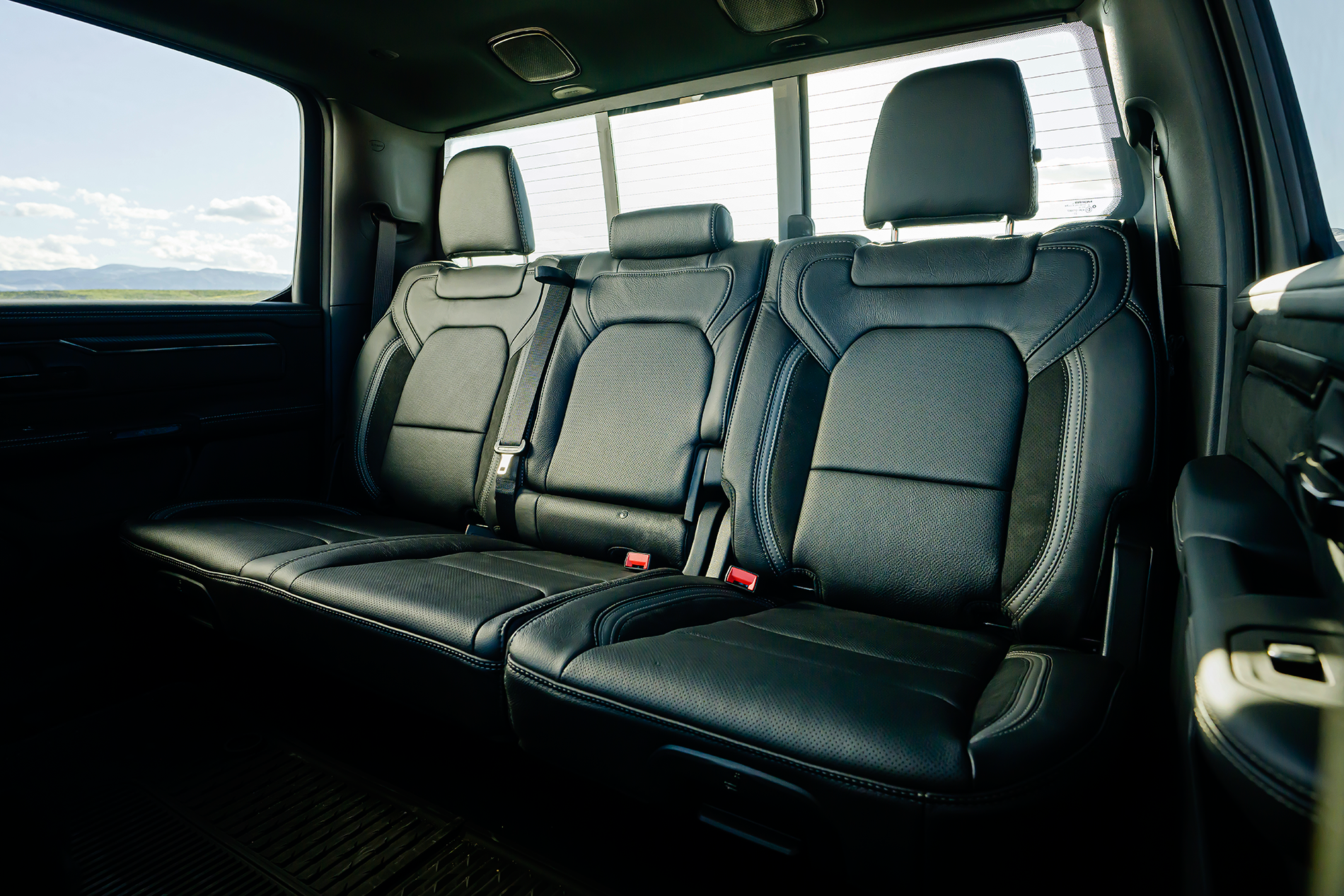 2025 Ram 1500 interior back seats