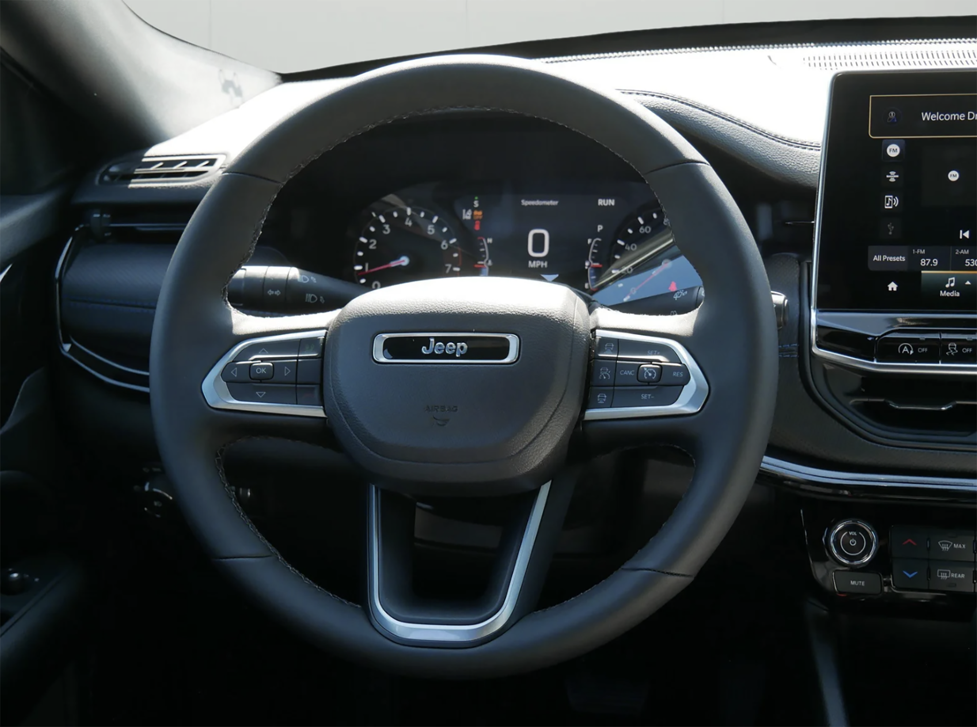 2026 Jeep Compass steering wheel