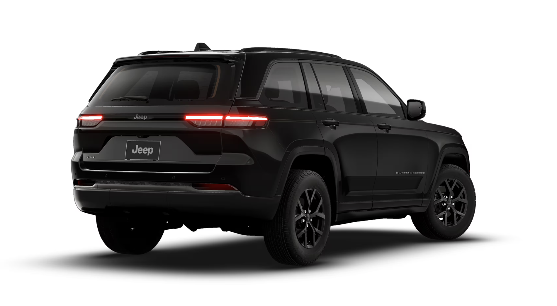 2026 Jeep Grand Cherokee exterior black suv back view