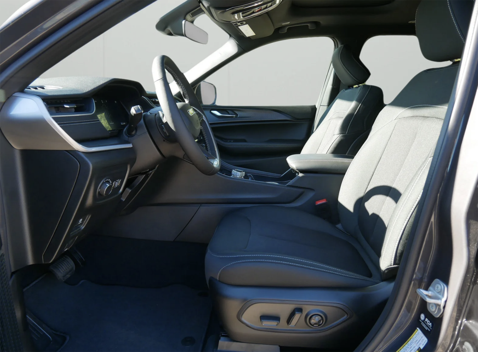 2026 Jeep Grand Cherokee interior front view 2